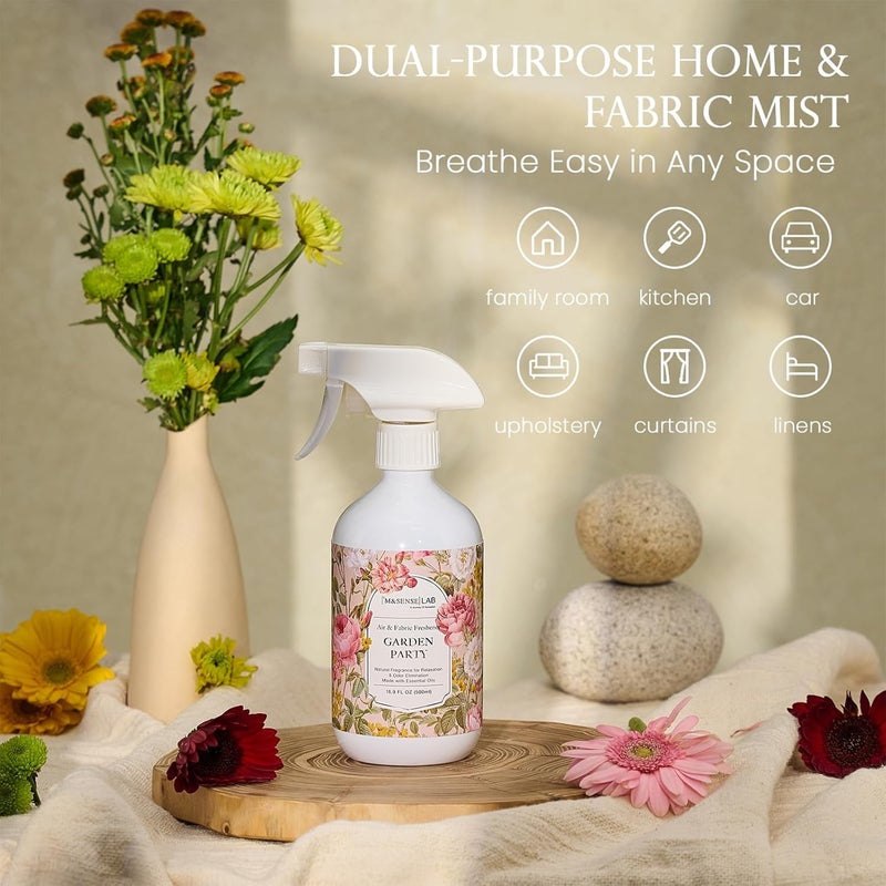 MSENSE ‌ Air & Fabric & Pet Odor Eliminator Spray - 16.9oz Large Size Natural Safe Air Freshener Garden Party Scented Deodorizer for Home Eliminates Smoke & Musty Smells, Ideal for ‌Balcony & Yard - Image 2